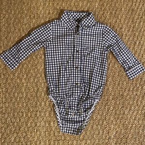 Carter’s Dress Shirt Onesie